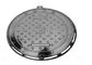 Black Heavy Duty Manhole Covers Metal Drain Cover Corrosion Resistant