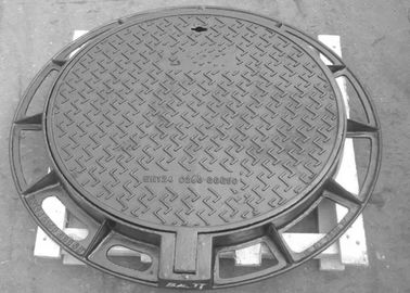 Professional Ductile Iron Manhole Cover Customized Dimension And Colors