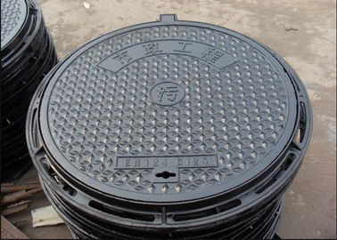 Watertight Ductile Iron Manhole Cover Apply To EN124  ISO9001 Standard Customized Product