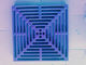 Blue Ductile Iron Channel Grating Customized Color And Size Available