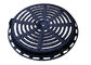 24" Ductile Round Cast Iron Drain Covers Sand Casting Apply To EN124 DIA